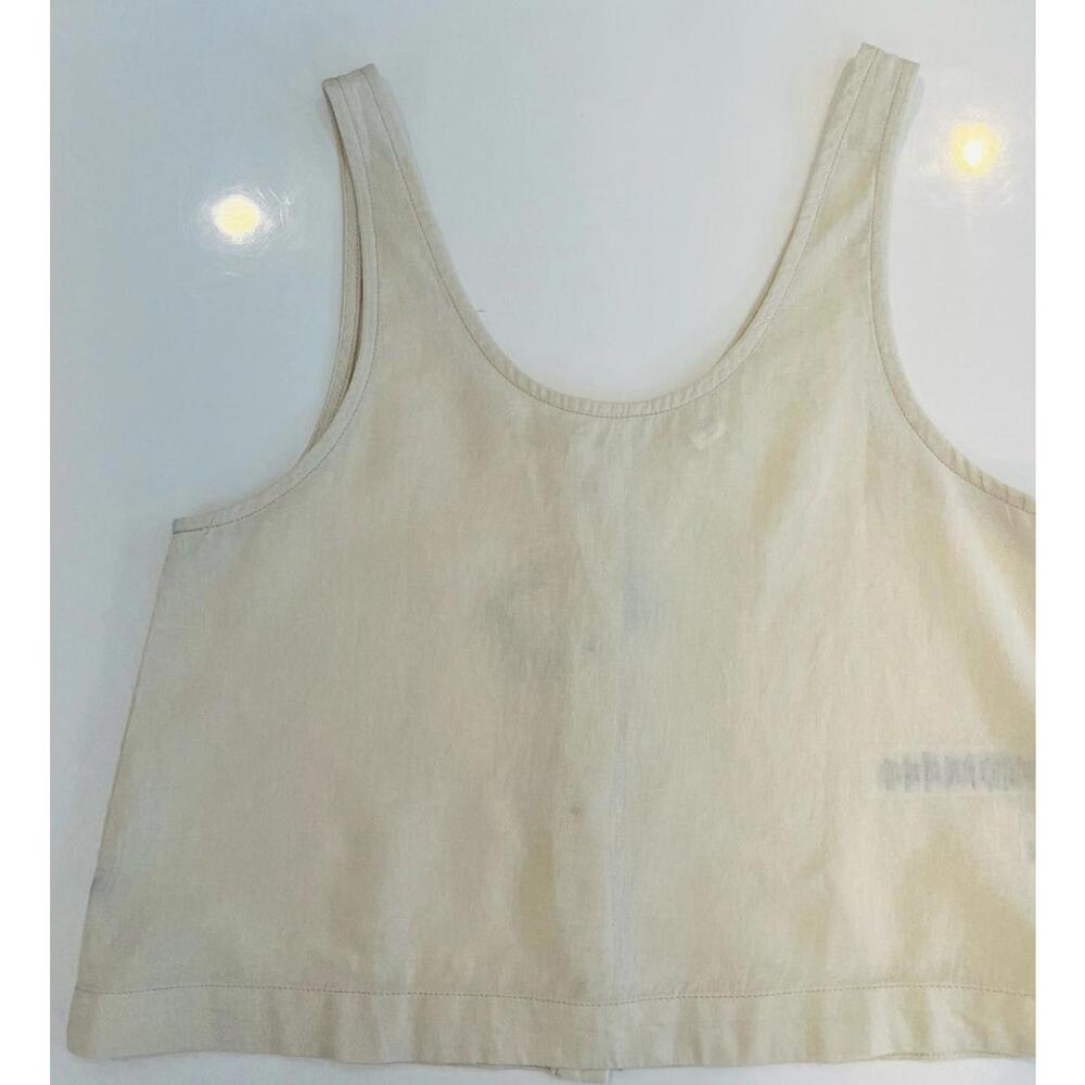 Patagonia Women's Garden Island Reversible Top Shirt Size M 42345 Natural - Picture 7 of 10